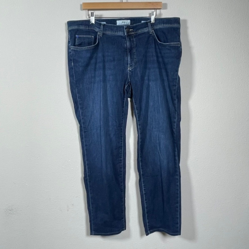 Brax Cadiz Jeans Mens 42x30 Blue Ultralight Blue Planet Organic Cotton Denim